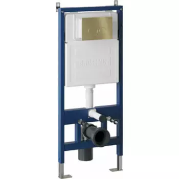 Инсталляция для унитаза Grossman 900.K31.01.000 с клавишей Style золото сатиновая
