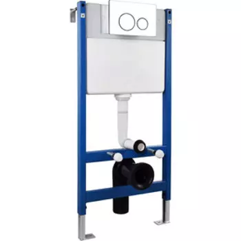 Инсталляция для унитаза Timo TWC-01 с клавишей Kulo белый (TWC-01, FP-001W)