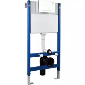 Инсталляция для унитаза Timo TWC-01 с клавишей Soli белый (TWC-01, FP-002W)