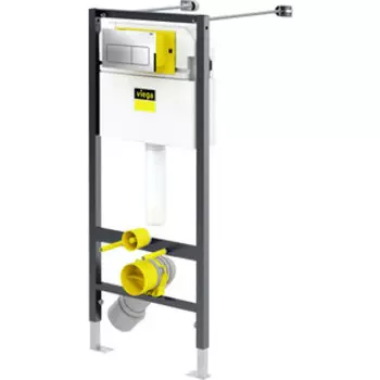 Инсталляция Viega Prevista Dry 8524.12 для подвесного унитаза, с клавишей (792848)