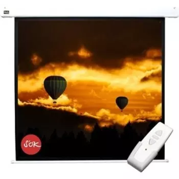 Экран для проектора S'OK 250x250 Motoscreen 1:1 139'' фибергласс (SCPSM-250X250FG)