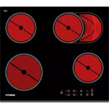 Электрическая варочная панель Hyundai HHE 6680 BG