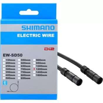 Электрический провод Shimano Di2, EW-SD50, для Ultegra Di2, STEPS, 1200 мм цв. черный