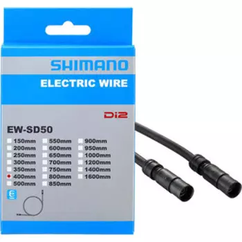 Электрический провод Shimano Di2, EW-SD50, для Ultegra Di2, STEPS, 400 мм цв. черный