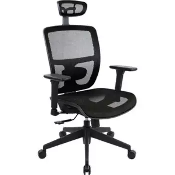 Эргономичное кресло Everprof Dublin Сетка Черный
