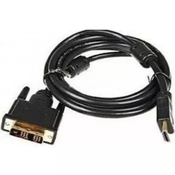 Кабель Buro HDMI-19M-DVI-D-3M HDMI (m) DVI-D (m) 3м феррит.кольца