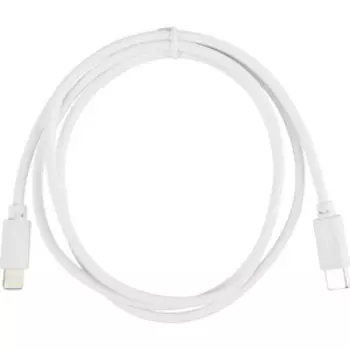 Кабель Buro PD18W USB Type-C (m)-Lightning (m) 1м белый