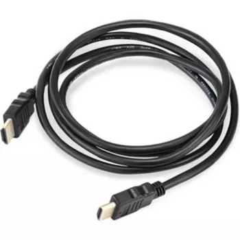 Кабель HDMI Buro HDM 1.4 HDMI (m)/HDMI (m) 1.8м. позолоч.конт. черный (BHP RET HDMI18)