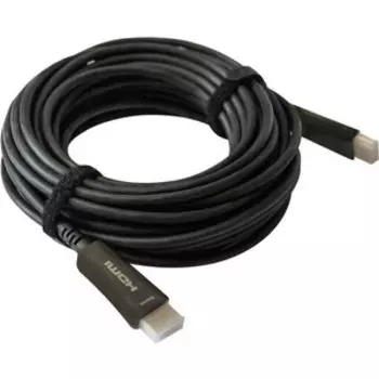 Кабель HDMI Digma HDMI 2.0 AOC HDMI (m)/HDMI (m) 50м. Позолоченные контакты черный (BHP AOC 2.0-50)