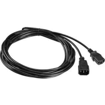 Кабель-удлинитель питания Buro AN23-1008-5 IEC C13 IEC C14 5м черный