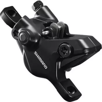 Калипер Shimano гидр. MT410, post mount, полимерн. колодк. B01S без кулера, без адапт., цв. черный