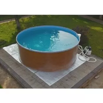 Каркасный бассейн Лагуна ТМ238/45714 457х125см Темное дерево 19300л