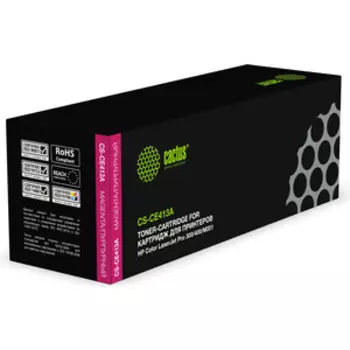 Картридж Cactus CS-CE413A magenta ((2600стр.) для HP Color LaserJet Pro 300/400/M351) (CS-CE413A)