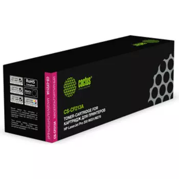 Картридж Cactus CS-CF213A magenta ((1800 стр.) для HP LaserJet Pro 200 M251/M276) (1800 стр.) (CS-CF213A)