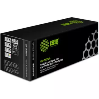 Картридж Cactus CS-CF230A black ((1600стр.) для HP LaserJet 203/227) (CS-CF230A)