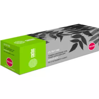 Картридж Cactus CS-TK1100 TK-1100 black ((2100стр.) для Kyocera Mita FS-1110/1024MFP/1124MF) (CS-TK1100)