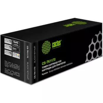 Картридж Cactus CS-TK1170 black ((7200стр.) для Kyocera Ecosys M2040dn/ M2540dn/M2640idw) (CS-TK1170)