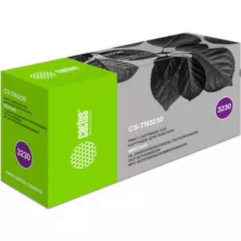 Картридж Cactus CS-TN3230 TN-3230 black ((3000стр.) для Brother HL-5340D/5350DN/5370DW) (CS-TN3230)