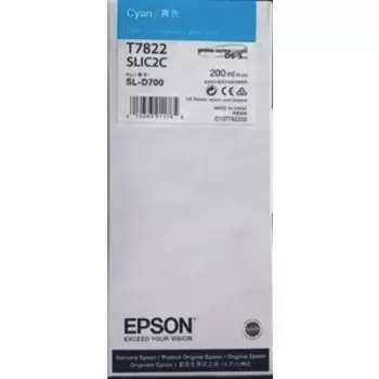 Картридж Epson T7822 SURELAB SL-D700 голубой