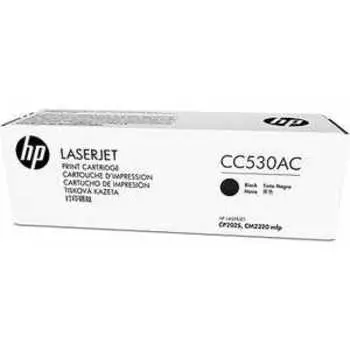 Картридж HP CC530AC черный (CC530AC)