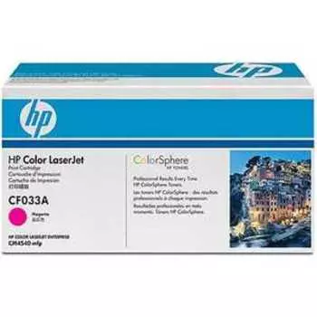 Картридж HP magenta CM4540 (CF033A)