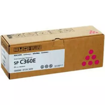 Картридж лазерный Ricoh SP C360E 408190 пурпурный (1500стр.) (408190)