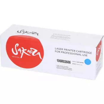Картридж Sakura 106R02606 синий, 4 500 к.