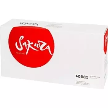 Картридж Sakura 44318623 для OKI, черный, 11500 к.