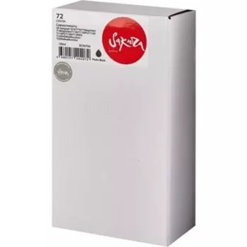 Картридж Sakura C9370A (№72 Photo Black) для HP, фото-черный, 130 мл.