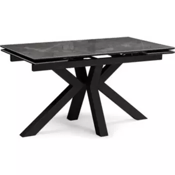 Керамический стол Woodville Бронхольм 140(200)х80х77 baolai / черный (588062)