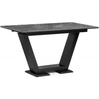 Керамический стол Woodville Иматра 140(180)х80х76 baolai / черный (588522)