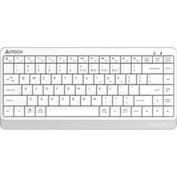 Клавиатура A4Tech Fstyler FBK11 белый/серый USB беспроводная BT/Radio slim (FBK11 WHITE)