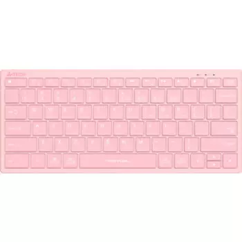 Клавиатура A4Tech Fstyler FBX51C розовый USB беспроводная BT/Radio slim Multimedia (FBX51C PINK)