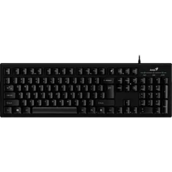 Клавиатура Genius Smart KB-101 Black USB, Only Laser (Hairline design), клавиш 105, провод 1.5 м
