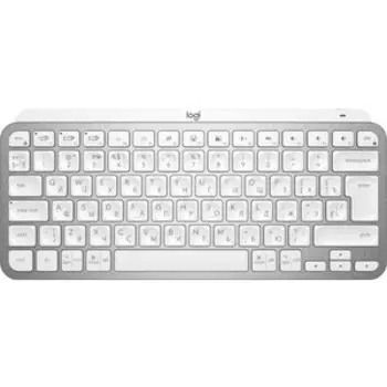 Клавиатура Logitech MX Keys Mini Minimalist Wireless Illuminated Keyboard - PALE GREY - RUS - 2.4GHZ/BT - INTNL (920-010502)