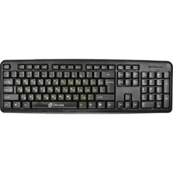 Клавиатура Oklick 130M черный USB (337077)