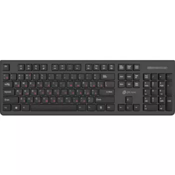 Клавиатура Oklick 505M черный USB slim (1196544)