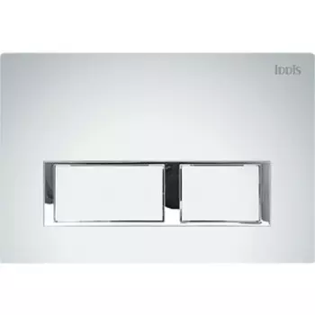 Клавиша IDDIS Unifix матовый хром, двойной смыв (UNI60M0i77)