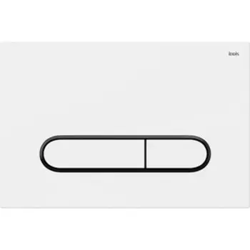 Клавиша смыва IDDIS Unifix белый матовый (UNI01WBi77)