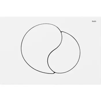 Клавиша смыва IDDIS Unifix белый матовый (UNI02MWi77)