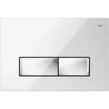 Клавиша смыва IDDIS Uniglass белый (UNG02WCi77)