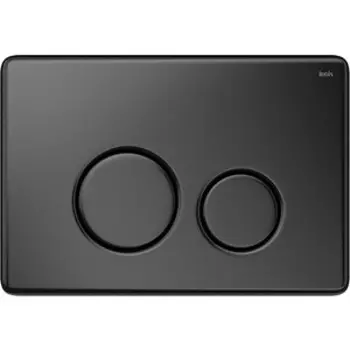 Клавиша смыва IDDIS Unisteel черный матовый (UNS01MBi77)