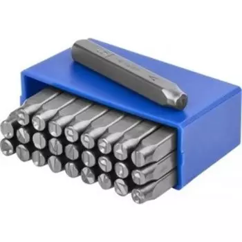 Клейма Зубр буквенные латинские, шрифт 6 мм (21505-06_z01)