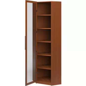 Книжный угловой шкаф Шарм-Дизайн Симфония СУ-П