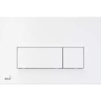 Кнопка смыва AlcaPlast белая (M570)