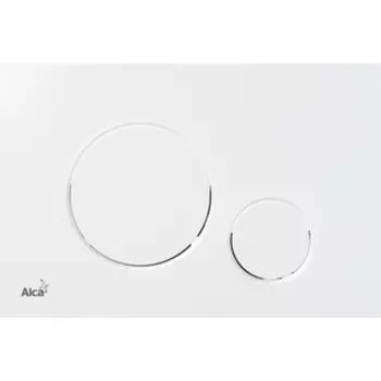 Кнопка смыва AlcaPlast белая (M670)