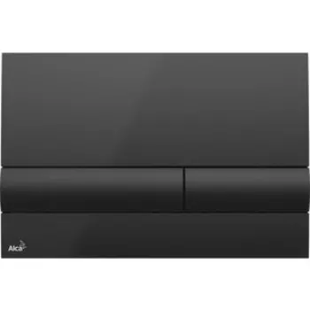 Кнопка смыва AlcaPlast черная (M1718)