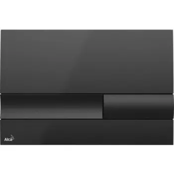 Кнопка смыва AlcaPlast черная (M1738)