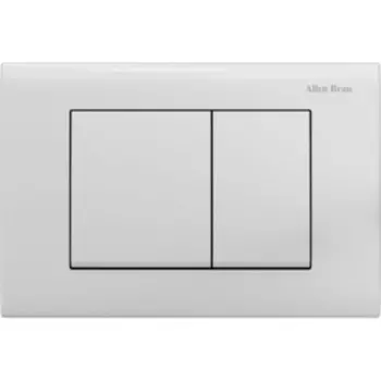 Кнопка смыва Allen Brau Liberty белый глянец (9.20002.20)