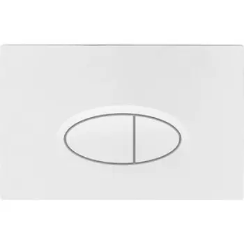 Кнопка смыва BelBagno BB052BL белая глянцевая
